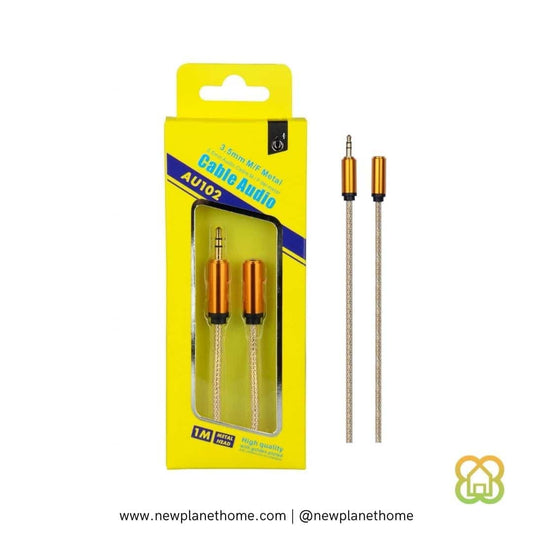 Extensor audio Jack 3.5mm 1m [color a escoger]