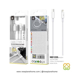 Cable Lightning a Type-C 5A