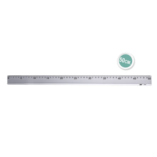 Regla aluminio 50cm