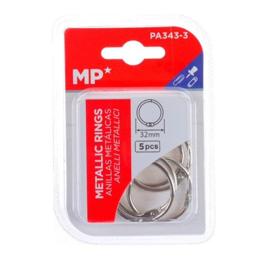 Anillas Metálicas 32 mm 5uds