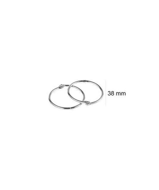 Anillas Metálicas 38 mm 5uds