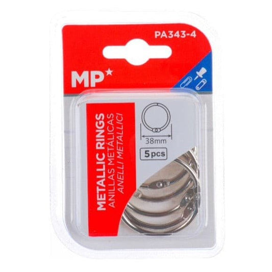 Anillas Metálicas 38 mm 5uds