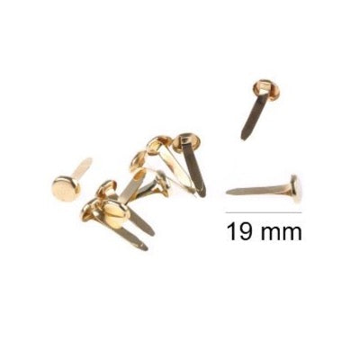 Encuadernadores 19 mm 30 piezas