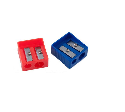 Sacapuntas plastico doble 4u