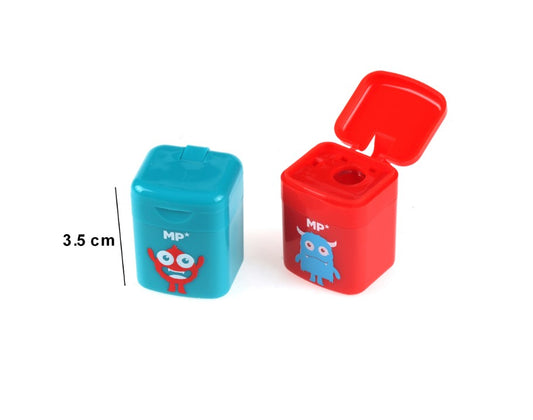 Sacapuntas con tapa y deposito