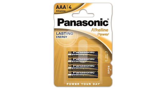 Pilas PANASONIC AAA pack 4 uds.