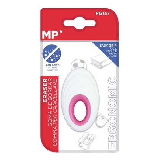 Goma de borrar ergonómica