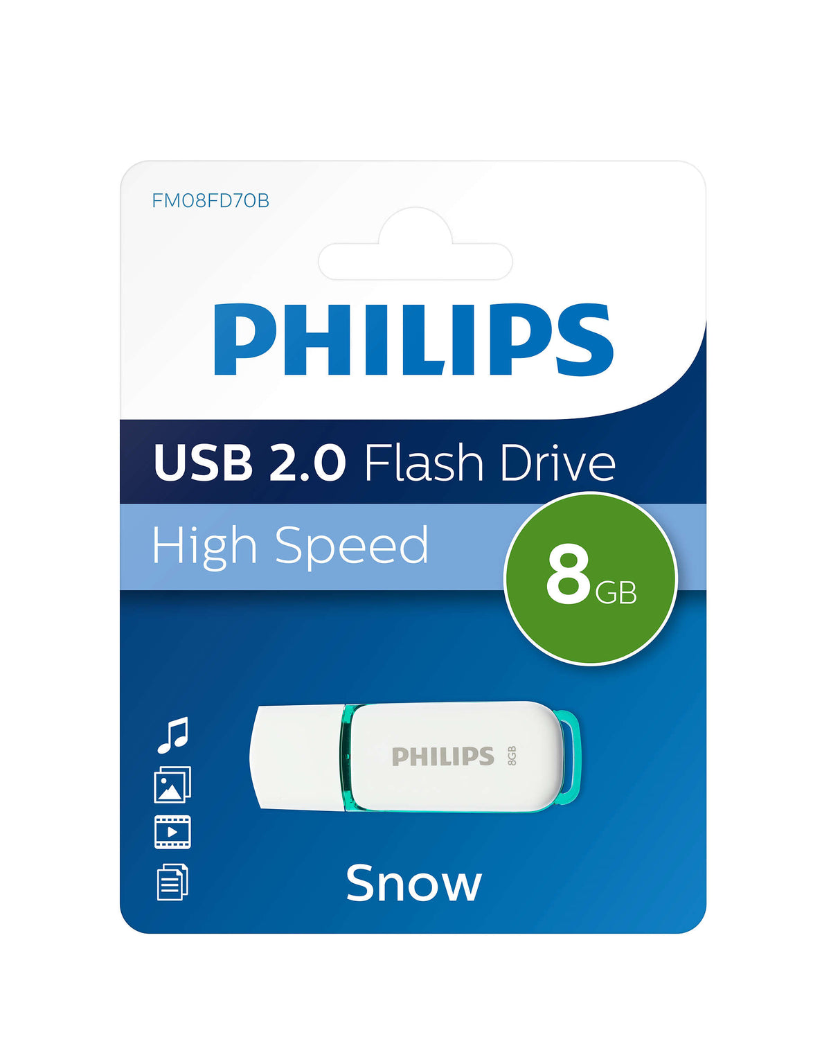 Pendrive 8 GB USB 2.0 Philips