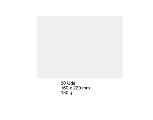 Fichas cartulina lisas nº5