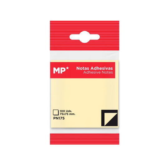 Notas Adhesivas Neón 7,5x7,5cm 100u.