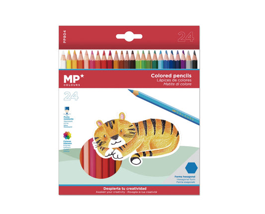 Lápices de colores 24uds