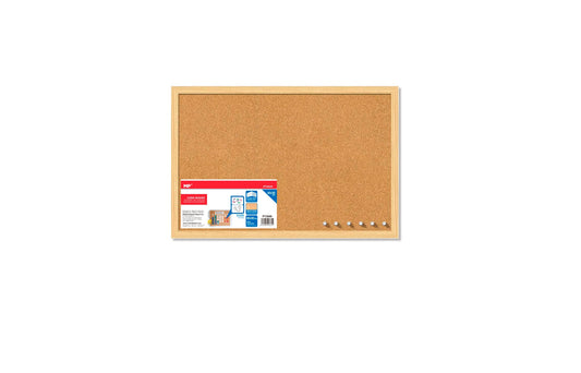 Pizarra  corcho doble cara 60x40cm