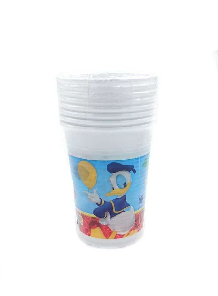 Vasos plásticos Playful Mickey 20ml 8 Pcs