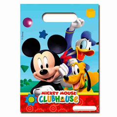 Bolsa plástica de regalo Playful Mickey 6 Unds