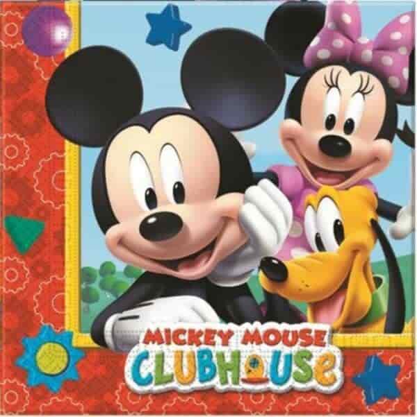 Servilletas de papel Playful Mickey 20 Unds