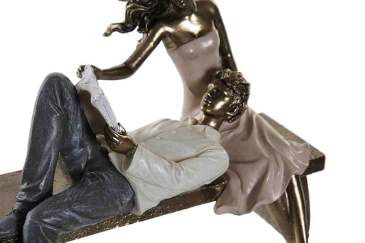 Figura resina 23x12x18 pareja 2 surt.