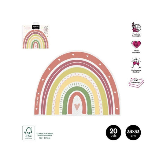 Baby shower servilletas