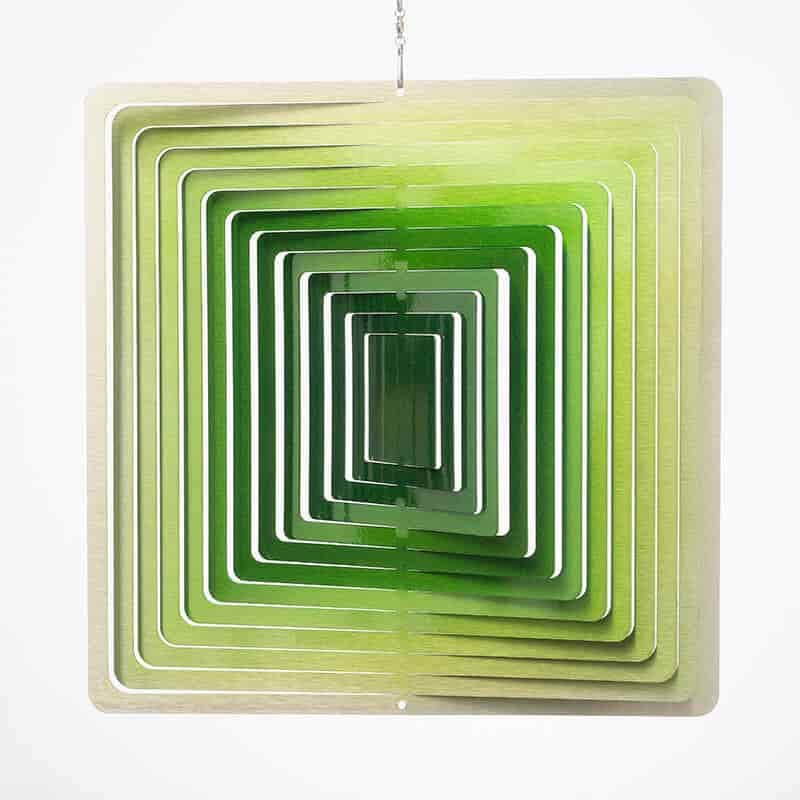 Square Wind Spinner - Spin Art