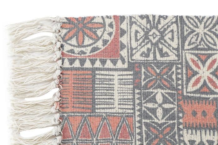 Alfombra Algodon 135x60x1 cm Patchwork 2 D