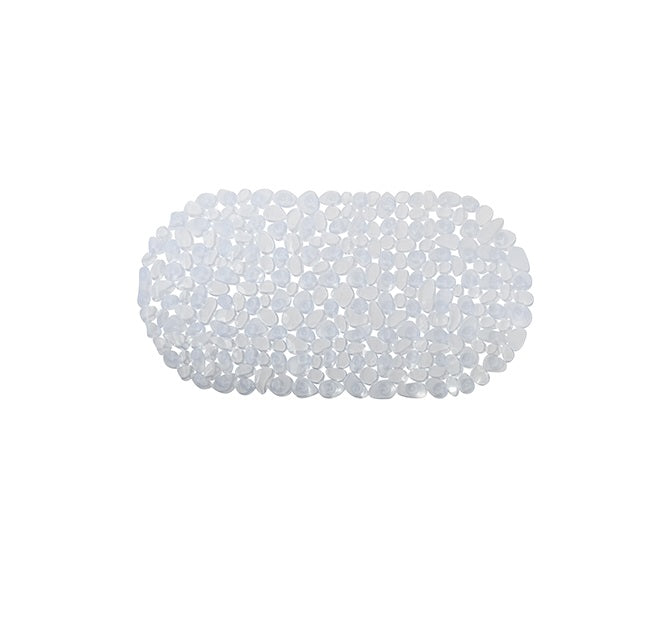 Alfombra Antideslizante de baño PVC Transparente 39X99 cm
