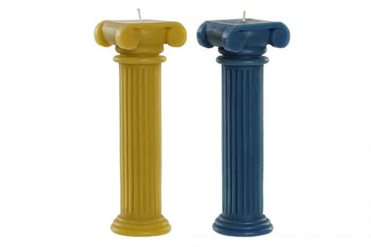 Vela cera 7x5x20,3 columna 2 surt.