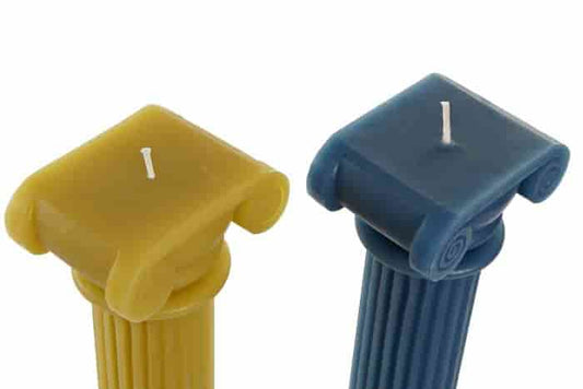 Vela cera 7x5x20,3 columna 2 surt.