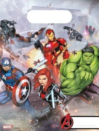Bolsa de regalo Mighty Avengers 6 Uds