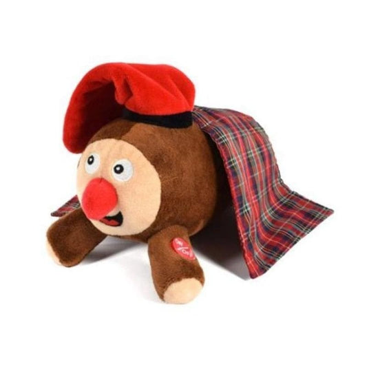 Peluche Caga-Tió Parlanchín Repite-Todo 20 cm