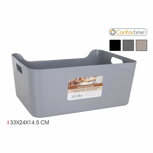 Cesta multiusos 33x24x14.5cm confortime