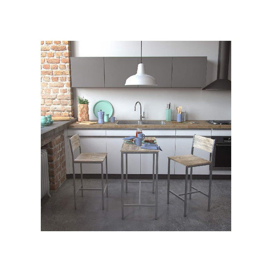 Juego mesa y dos sillas - Precio de fábrica