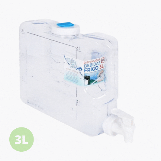 Dispensador de agua con grifo 3L A 5,6L