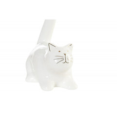 Figura porcelana 8,5x5,5x13 gato blanco