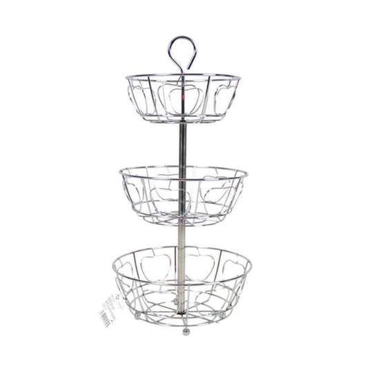 Frutero apple 3 alturas 54 x 26 cromado