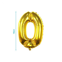 Globo mylar 110cm oro Nº0