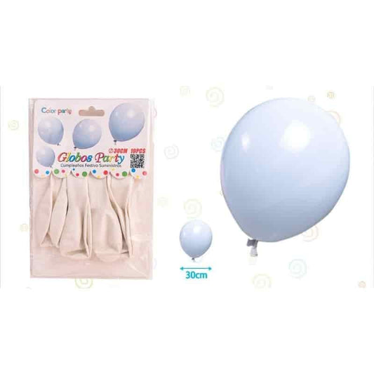 Globos 30 cm blanco