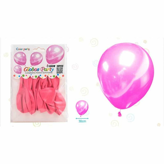 Globos 30 cm fucsia