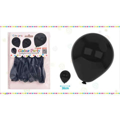 Globos 30 cm negro