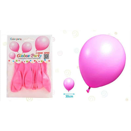Globos 30 cm rosa
