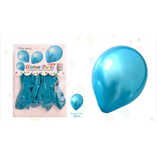 Globos 30 cm turquesa oscuro