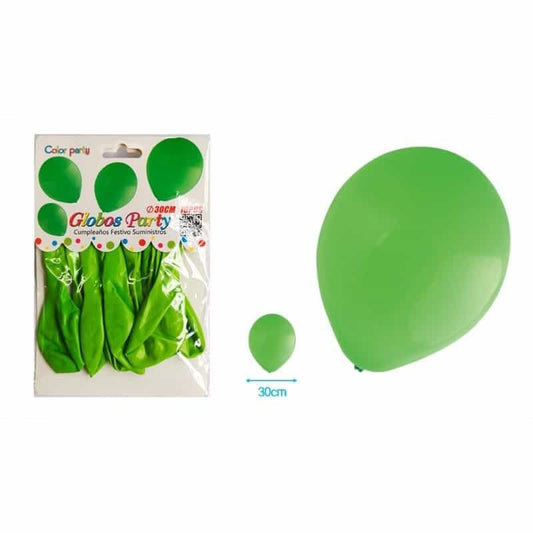 Globos 30 cm verde