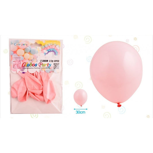 Globos pastel 30cm Rosa