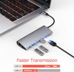 Type-C hub 11 en 1