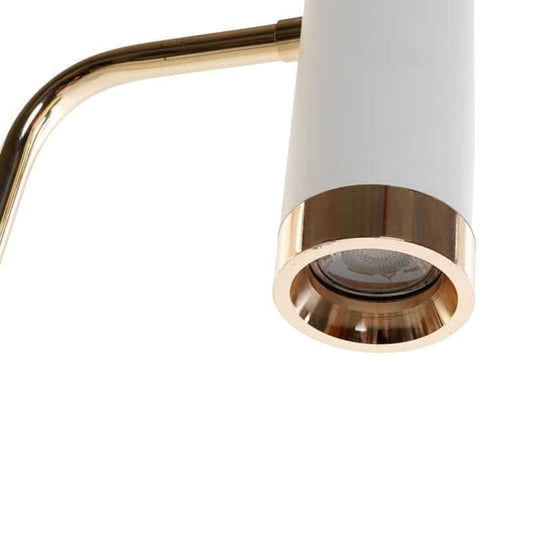 Lampara sobremesa marmol metal 18x20x50