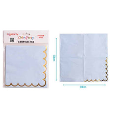 Servilletas color pastel [Colores a elegir] 33cm 10 pcs