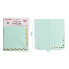 Servilletas color pastel [Colores a elegir] 33cm 10 pcs