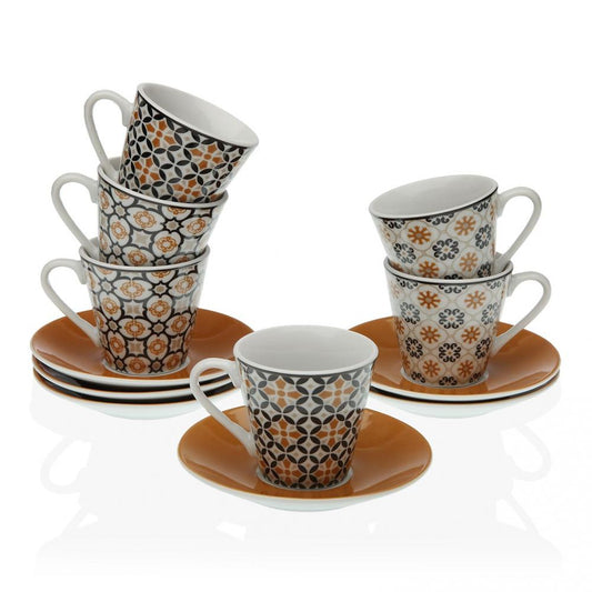 Set 6 tazas cafe "Tisha"